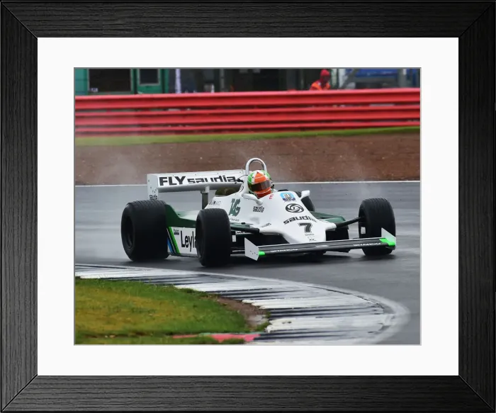 Framed Print : CM29 0988 Mike Cantillon, Williams FW07C
