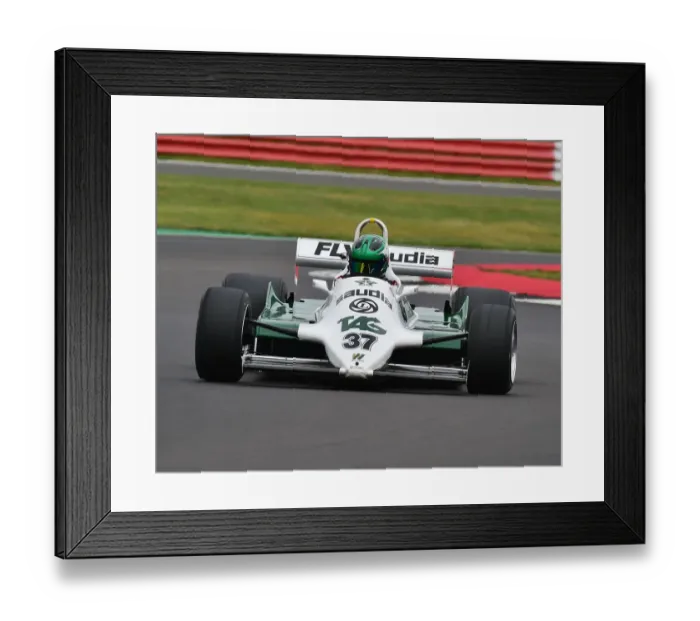 Framed Print : CM29 3141 Christophe D Ansembourg, Williams FW07C Framed Print : CM29 3141 Christophe D Ansembourg, Williams FW07C