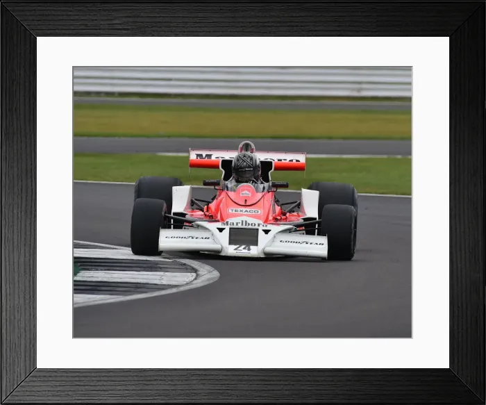 Framed Print : CM29 3096 Michael Lyons, McLaren M26 Framed Print : CM29 3096 Michael Lyons, McLaren M26