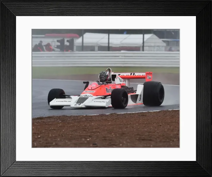 Framed Print : CM29 0952 Michael Lyons, McLaren M26 Framed Print : CM29 0952 Michael Lyons, McLaren M26