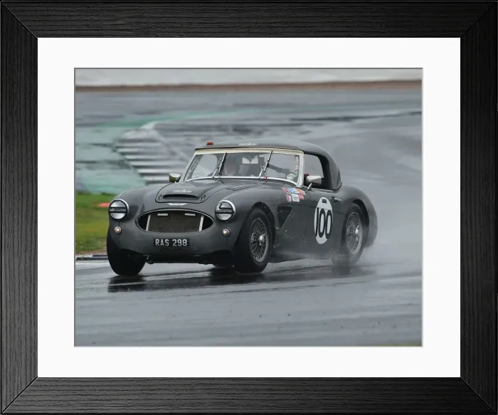 Framed Print : CM29 0871 Mike Thorne, John Todd, Austin Healey 3000 Framed Print : CM29 0871 Mike Thorne, John Todd, Austin Healey 3000