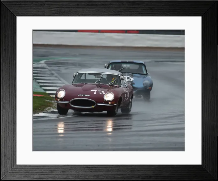 Framed Print : CM29 0865 Harvey Stanley, James Cottingham, Jaguar E-Type Framed Print : CM29 0865 Harvey Stanley, James Cottingham, Jaguar E-Type