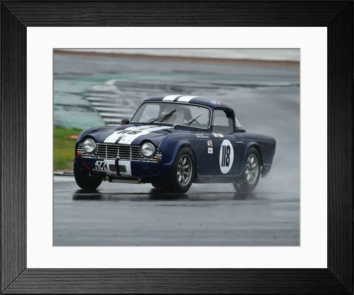 Framed Print : CM29 0860 Robert Rawe, Xavier Sanz de Acedo, Triumph TR4 Framed Print : CM29 0860 Robert Rawe, Xavier Sanz de Acedo, Triumph TR4