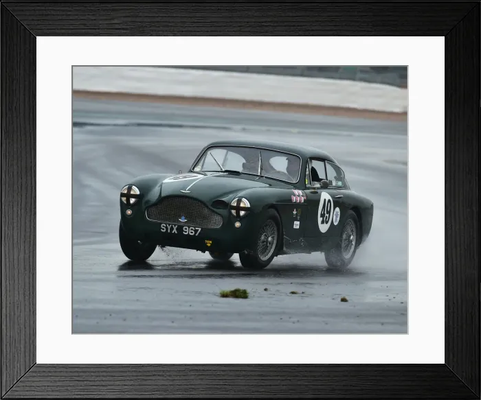 Framed Print : CM29 0850 Chris Woodgate, Aston Martin DB3 Framed Print : CM29 0850 Chris Woodgate, Aston Martin DB3