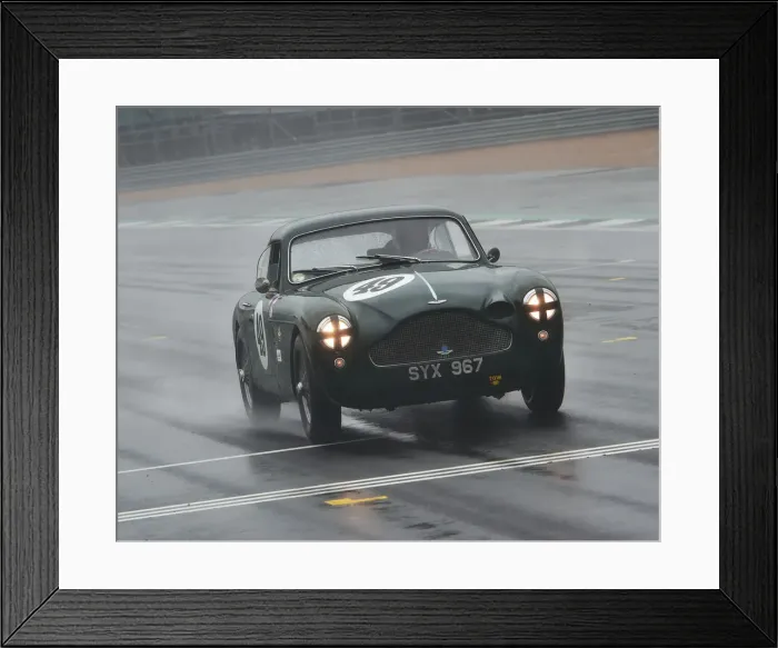 Framed Print : CM29 0800 Chris Woodgate, Aston Martin DB3 Framed Print : CM29 0800 Chris Woodgate, Aston Martin DB3