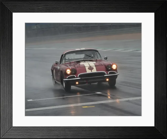 Framed Print : CM29 0791 Alan Letts, Peter James, Chevrolet Corvette Framed Print : CM29 0791 Alan Letts, Peter James, Chevrolet Corvette