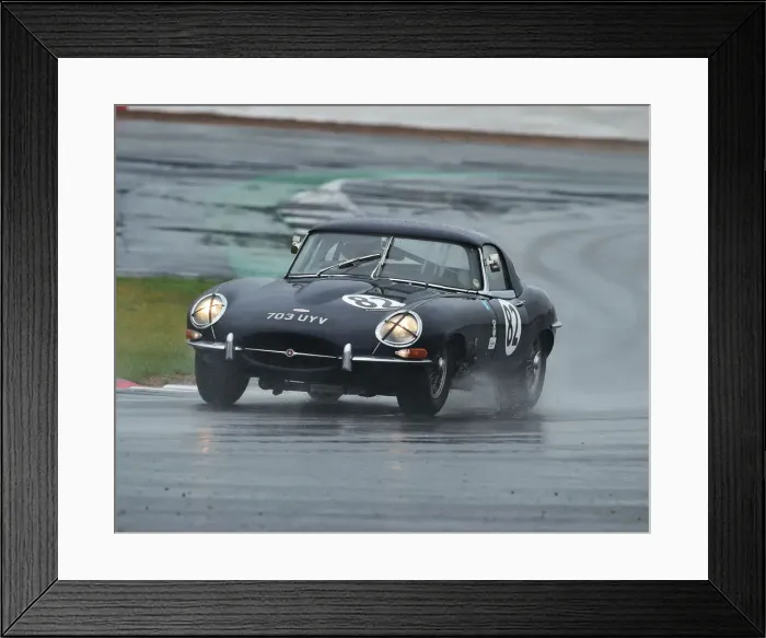 Framed Print : CM29 0849 Bob Binfield, Jaguar E-Type S1 Framed Print : CM29 0849 Bob Binfield, Jaguar E-Type S1