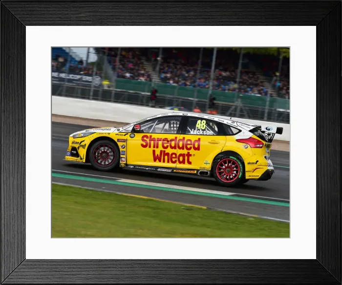 Framed Print : CM29 6877 Ollie Jackson, Ford Focus RS Framed Print : CM29 6877 Ollie Jackson, Ford Focus RS