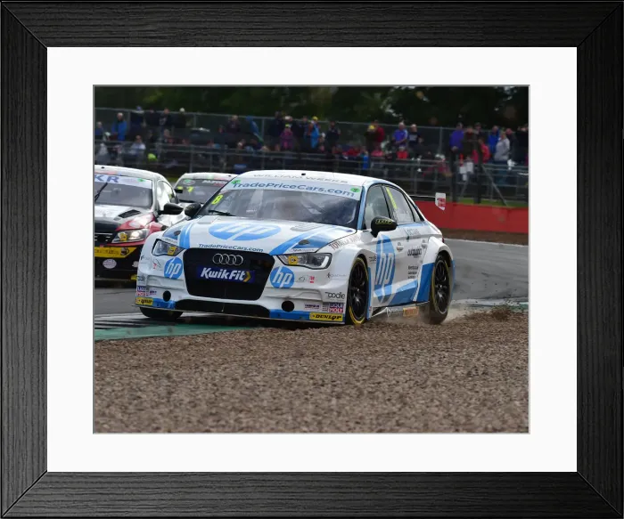 Framed Print : CM29 7244 Mark Blundell, Audi S3 Framed Print : CM29 7244 Mark Blundell, Audi S3
