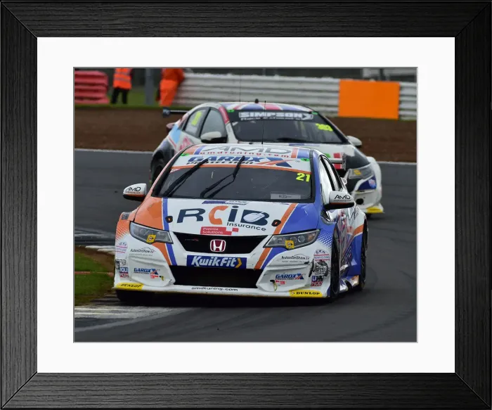 Framed Print : CM29 7357 Mike Bushell, Honda Civic Type R