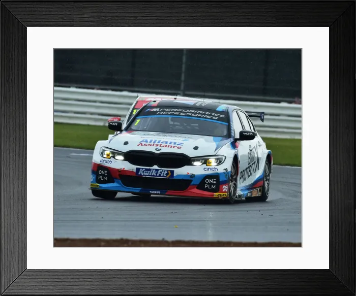 Framed Print : CM29 7451 Colin Turkington, BMW 330i M Sport
