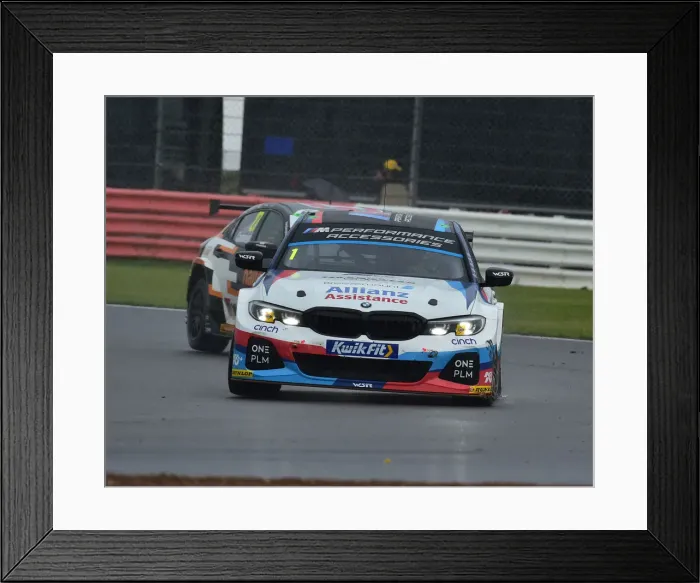Framed Print : CM29 7472 Colin Turkington, BMW 330i M Sport Framed Print : CM29 7472 Colin Turkington, BMW 330i M Sport