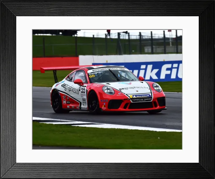 Framed Print : CM29 7636 Dan Vaughan, Porsche 911 GT3 Cup Framed Print : CM29 7636 Dan Vaughan, Porsche 911 GT3 Cup