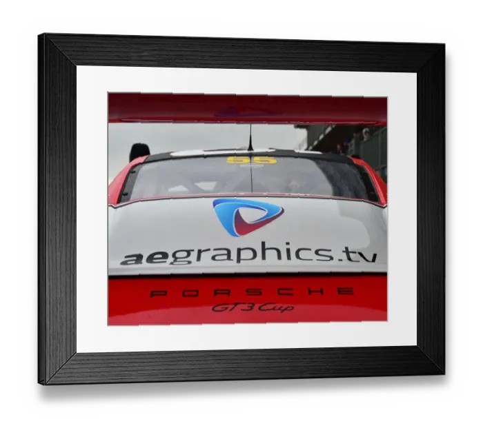 Framed Print : CM29 7618 Dan Vaughan, Porsche 911 GT3 Cup Framed Print : CM29 7618 Dan Vaughan, Porsche 911 GT3 Cup