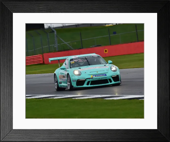 Framed Print : CM29 7632 Sam Brabham, Porsche 911 GT3 Cup Framed Print : CM29 7632 Sam Brabham, Porsche 911 GT3 Cup
