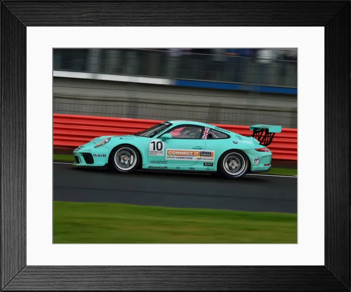 Framed Print : CM29 6533 Sam Brabham, Porsche 911 GT3 Cup Framed Print : CM29 6533 Sam Brabham, Porsche 911 GT3 Cup