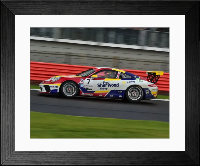 Framed Print : CM29 6530 Justin Sherwood, Porsche 911 GT3 Cup Framed Print : CM29 6530 Justin Sherwood, Porsche 911 GT3 Cup