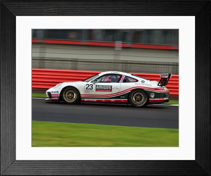 Framed Print : CM29 6496 George Gamble, Porsche 911 GT3 Cup Framed Print : CM29 6496 George Gamble, Porsche 911 GT3 Cup