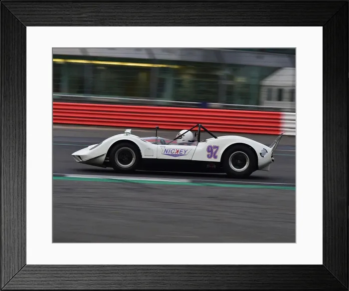 Framed Print : CM29 9372 Andrew Wareing, McLaren M1A Framed Print : CM29 9372 Andrew Wareing, McLaren M1A