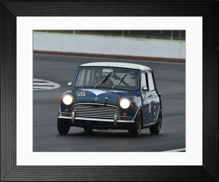 Framed Print : CM29 1309 David Jones, Morris Mini Coopr S Framed Print : CM29 1309 David Jones, Morris Mini Coopr S