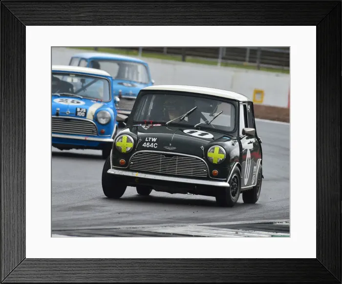 Framed Print : CM29 1340 Graham Churchill, Austin Mini Cooper S Framed Print : CM29 1340 Graham Churchill, Austin Mini Cooper S