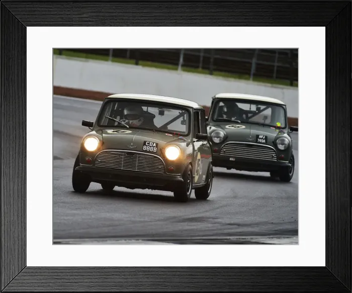 Framed Print : CM29 1338 David Ogden, Austin Mini Cooper S Framed Print : CM29 1338 David Ogden, Austin Mini Cooper S