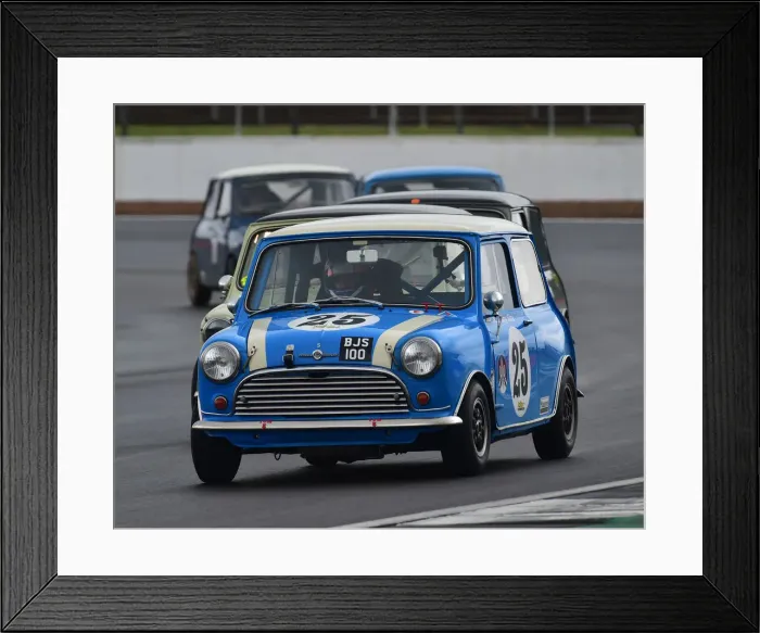 Framed Print : CM29 1323 Barry Sime, Morris Mini Cooper S Framed Print : CM29 1323 Barry Sime, Morris Mini Cooper S