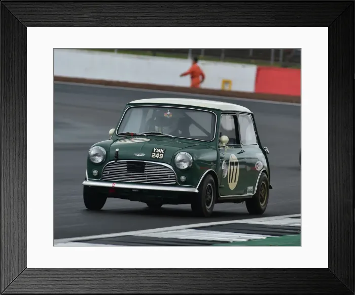 Framed Print : CM29 1313 Bernardo Hartogs, Austin Mini Cooper S Framed Print : CM29 1313 Bernardo Hartogs, Austin Mini Cooper S
