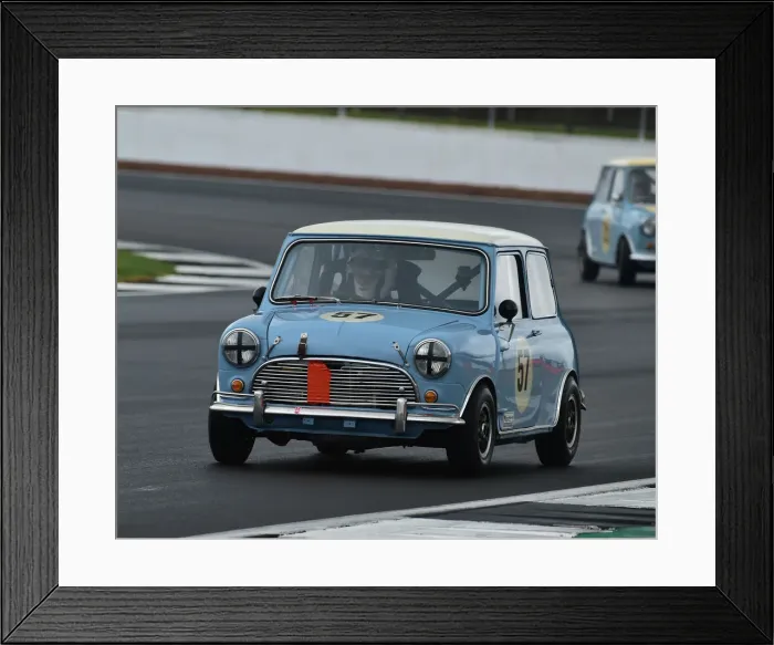 Framed Print : CM29 1311 William Ward, Austin Mini Cooper S Framed Print : CM29 1311 William Ward, Austin Mini Cooper S