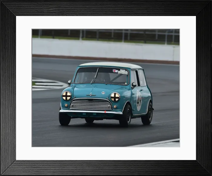 Framed Print : CM29 1307 Bengt-Ake Bengtsson, Morris Mini Cooper S Framed Print : CM29 1307 Bengt-Ake Bengtsson, Morris Mini Cooper S