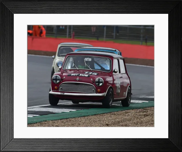 Framed Print : CM29 1276 Philip House, Morris Mini Cooper S Framed Print : CM29 1276 Philip House, Morris Mini Cooper S