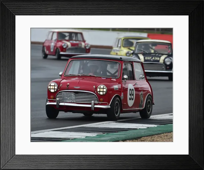 Framed Print : CM29 1295 Kevin O Connor, Austin Mini Cooper S Framed Print : CM29 1295 Kevin O Connor, Austin Mini Cooper S