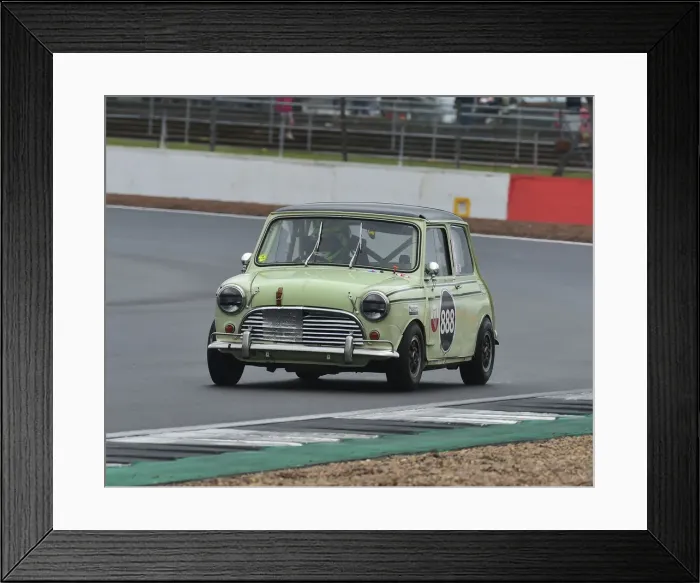 Framed Print : CM29 1238 Daniel Wheeler, Austin Mini Cooper S Framed Print : CM29 1238 Daniel Wheeler, Austin Mini Cooper S