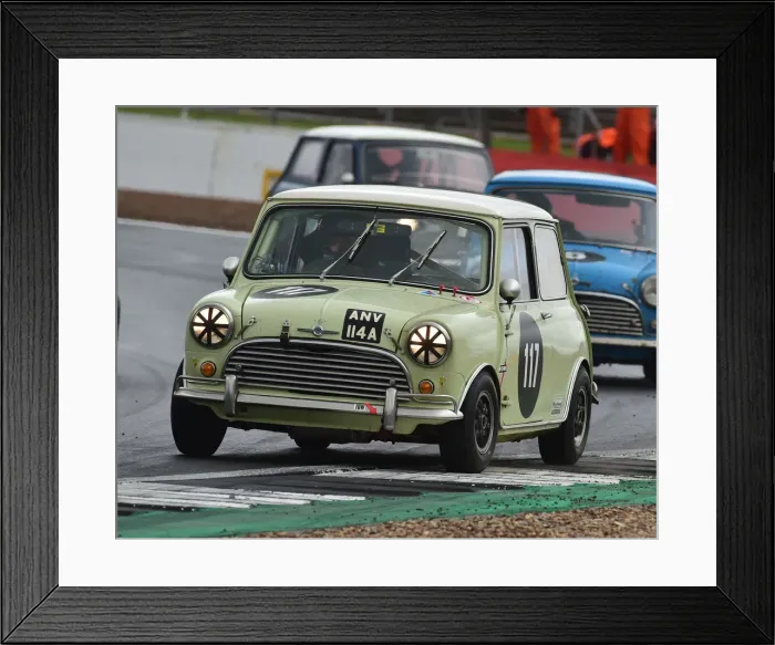 Framed Print : CM29 1341 Benjamin Hatton, Morris Mini Cooper S Framed Print : CM29 1341 Benjamin Hatton, Morris Mini Cooper S