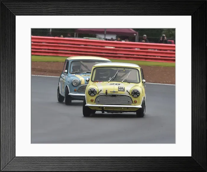 Framed Print : CM29 1179 Raymond Low, Morris Mini Cooper S Framed Print : CM29 1179 Raymond Low, Morris Mini Cooper S