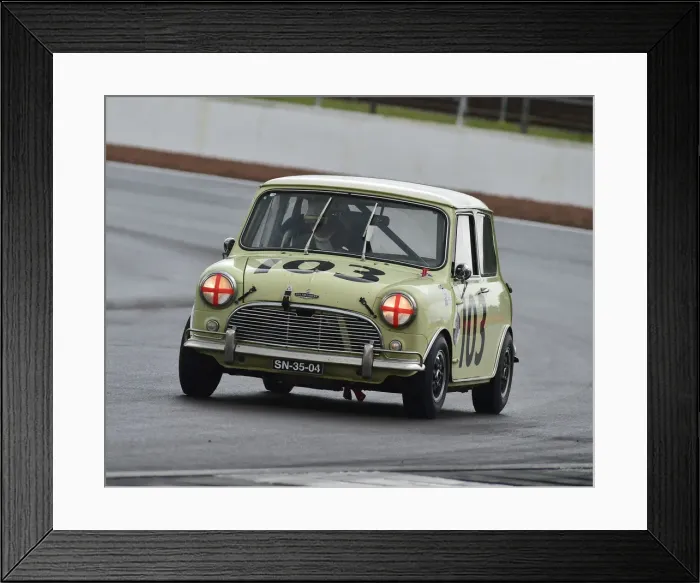 Framed Print : CM29 1333 Patrick Watts, Austin Mini Cooper S Framed Print : CM29 1333 Patrick Watts, Austin Mini Cooper S