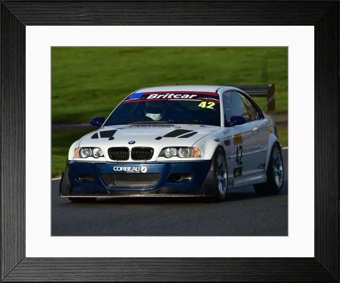 Framed Print : CM29 9690 George Agyeton, BMW M3 E46 Framed Print : CM29 9690 George Agyeton, BMW M3 E46