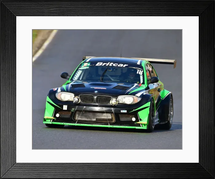 Framed Print : CM29 9703 Mike Moss, Ollie Hancock, BMW 1M E82 Framed Print : CM29 9703 Mike Moss, Ollie Hancock, BMW 1M E82