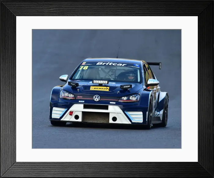 Framed Print : CM29 9712 Tim Docker, VW Golf TCR Framed Print : CM29 9712 Tim Docker, VW Golf TCR