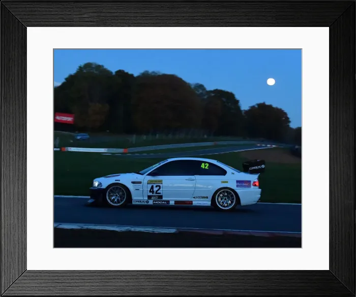 Framed Print : CM30 0381 George Agyeton, BMW M3 E46 Framed Print : CM30 0381 George Agyeton, BMW M3 E46