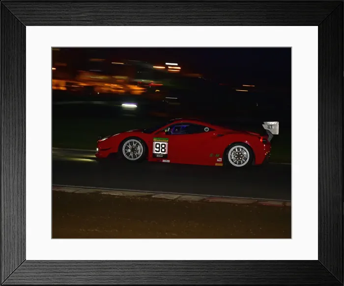 Framed Print : CM30 0488 Lucky Khera, Lee Frost, Ferrari 488 Challenge Framed Print : CM30 0488 Lucky Khera, Lee Frost, Ferrari 488 Challenge