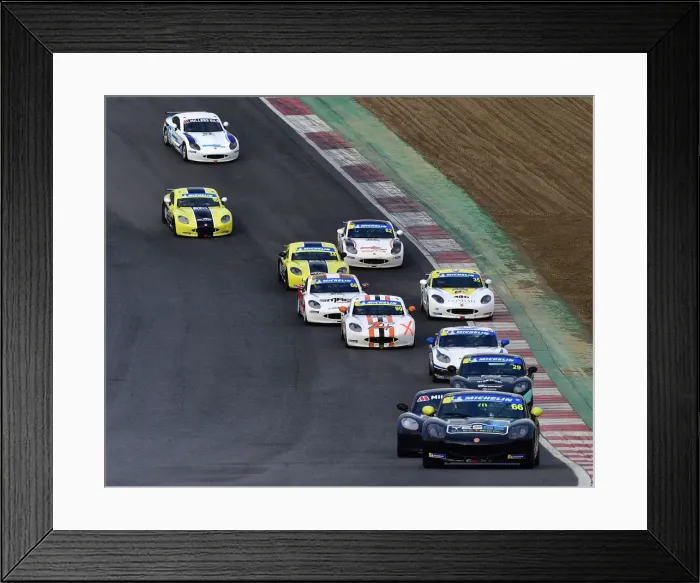 Framed Print : CM29 9789 James Taylor, Ginetta G40 Junior Framed Print : CM29 9789 James Taylor, Ginetta G40 Junior