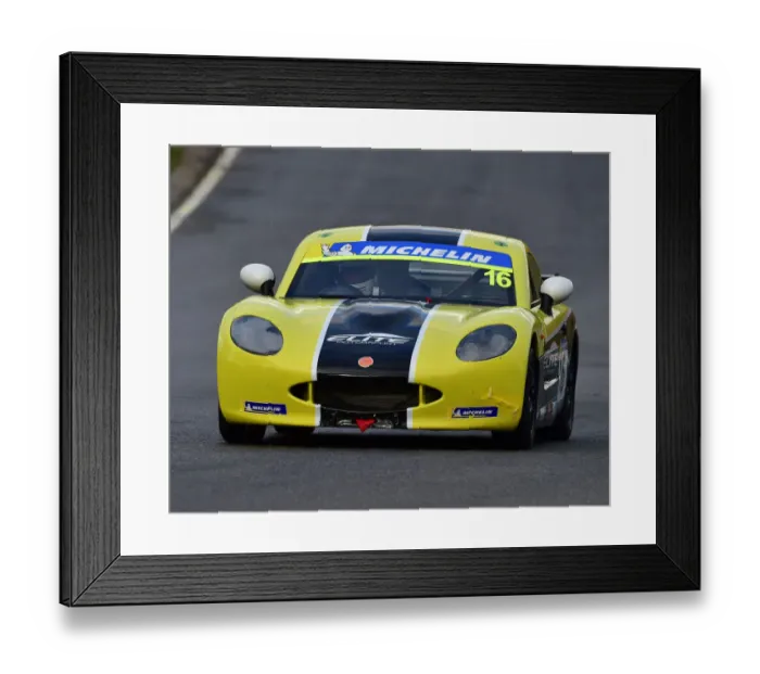 Framed Print : CM29 9803 William Aspin, Ginetta G40 Junior