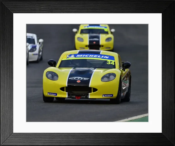 Framed Print : CM29 9802 Tom Lebbon, Ginetta G40 Junior Framed Print : CM29 9802 Tom Lebbon, Ginetta G40 Junior