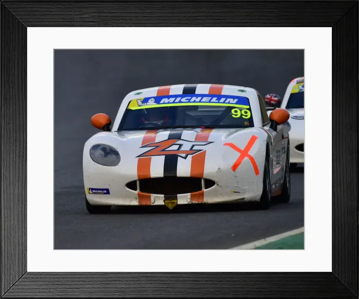 Framed Print : CM29 9807 Zak Taylor, Ginetta G40 Junior Framed Print : CM29 9807 Zak Taylor, Ginetta G40 Junior