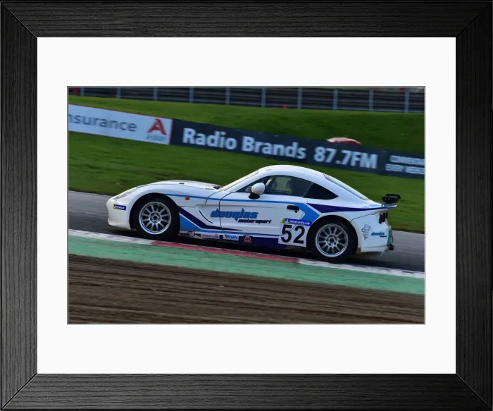 Framed Print : CM29 9828 Tom Edgar, Ginetta G40 Junior Framed Print : CM29 9828 Tom Edgar, Ginetta G40 Junior
