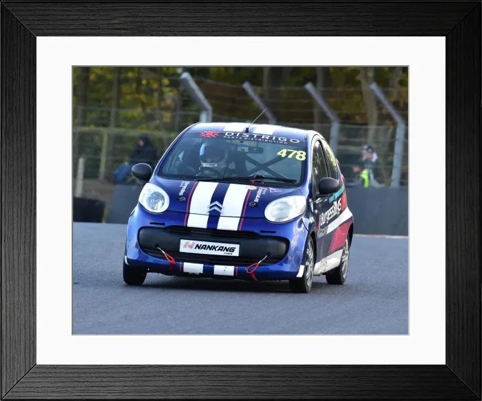 Framed Print : CM30 0165 Andrew Burgess, William Burgess, Citroen C1