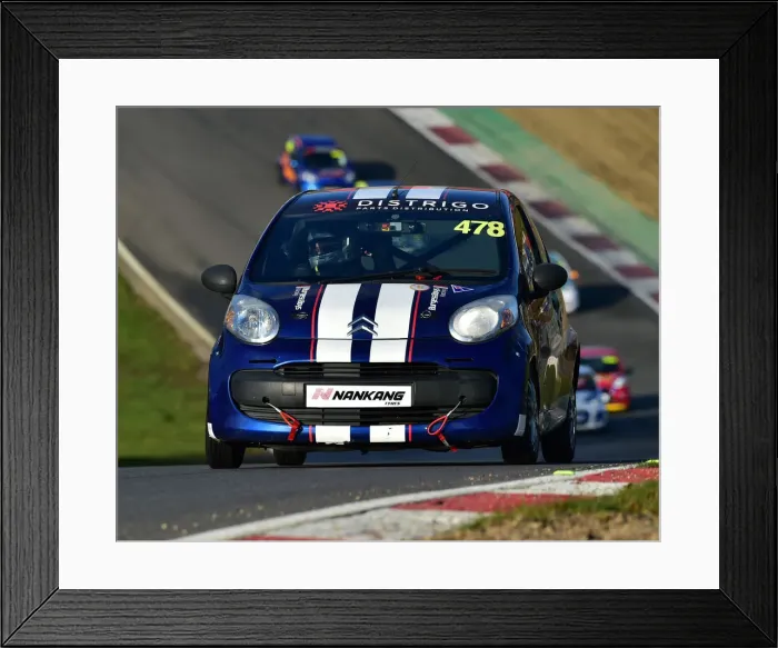 Framed Print : CM29 9970 Andrew Burgess, William Burgess, Citroen C1