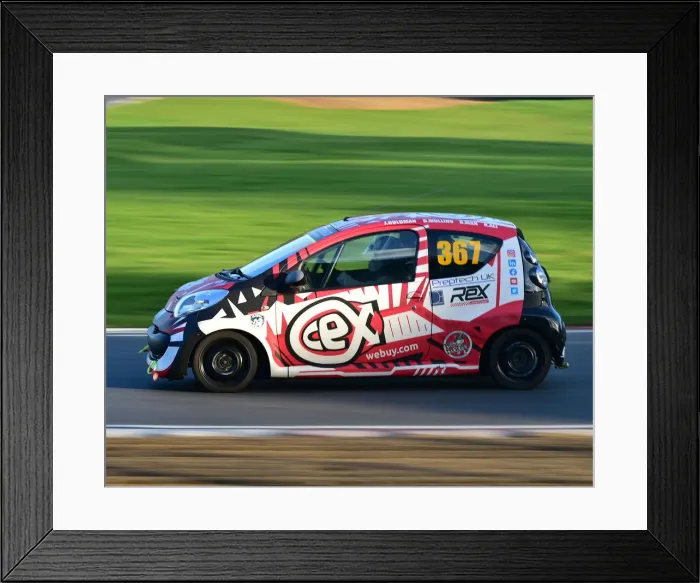 Framed Print : CM30 0096 David Mullins, Josh Goldman, Rafakal Ali, Richard Man, Citroen C1