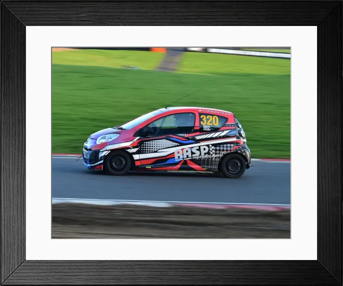 Framed Print : CM30 0154 Mark Barrand, Andrew Barrand, Ryan Campbell, Citroen C1